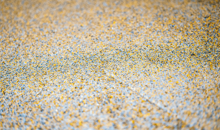 Epoxy-Coated Flake Flooring
